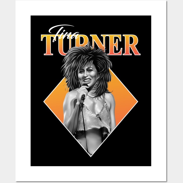 Tina Turner Legendary Wall Art by Gvsarts